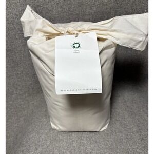 Avocado Organic Cotton Percale Sheet Set King GOTS Certified Natural Bedding